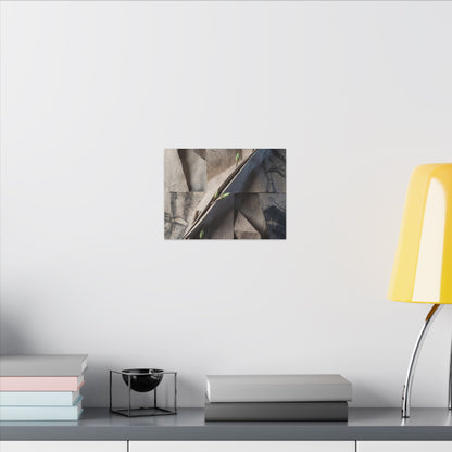 Paper Fold Canvas Art | Spring Japandi Japanese Pattern Art