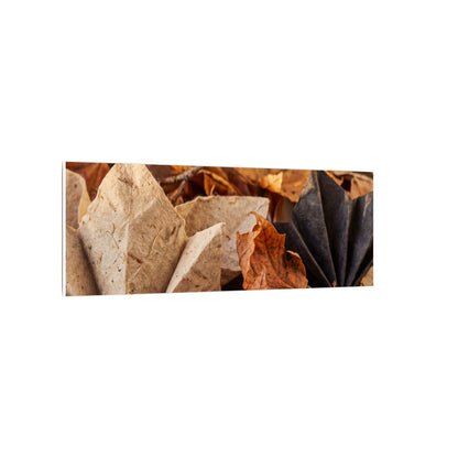 Paper Fold Texture Canvas Art | Elegant Japandi Art