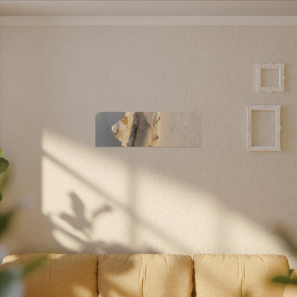 Paper Fold Canvas Art | Winter Japandi Texture Art