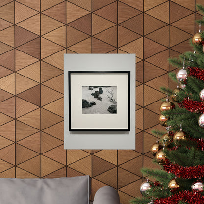 Karesansui Dry Zen Karesansui Wall Art Print