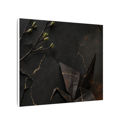 Paper Fold Canvas Art | Spring Kintsugi Broken Beauty Art