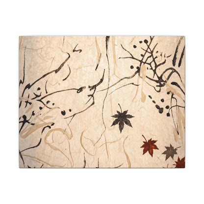 Golden Hour Shoji Screen Canvas Art - Japandi Fukinsei