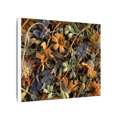Spring Dried Flowers Japanese Pattern Canvas Art | Warm Decor