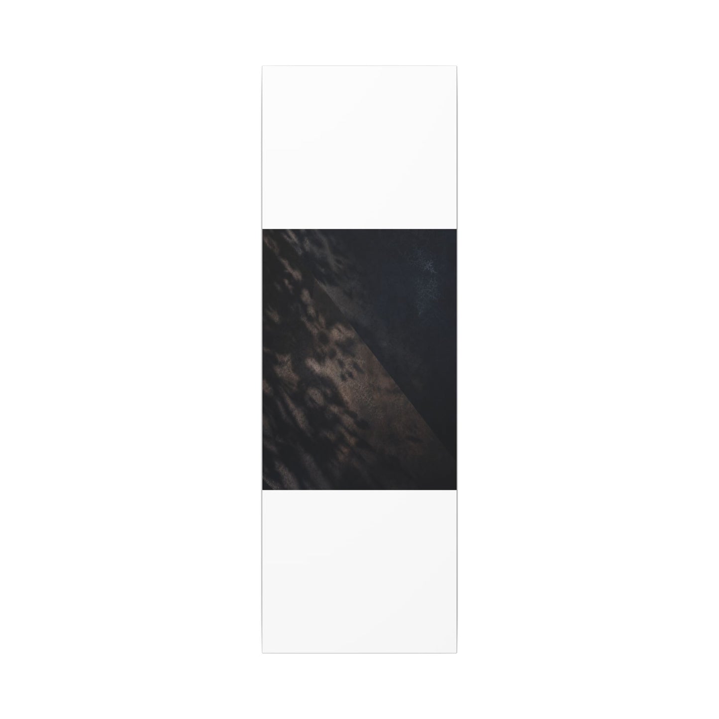 Shadow Play Winter Canvas Art | Dark Japandi Moody Design