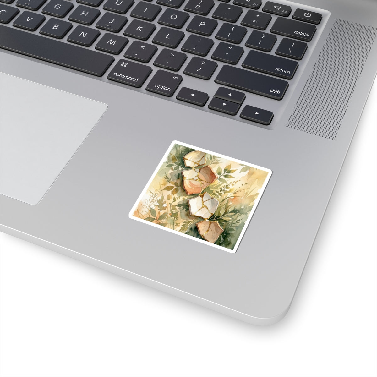 Neutral Broken Pottery Sticker - Watercolor Japandi