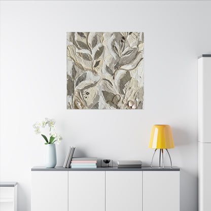 Japandi Textured Canvas Art