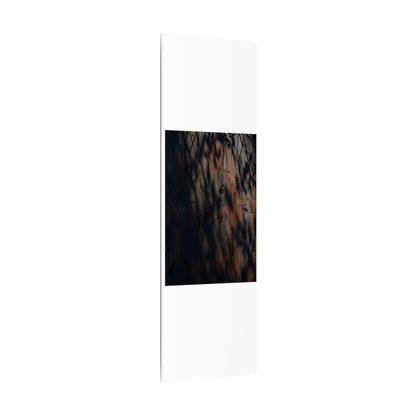 Rust Patina Shadow Zen Canvas Art | Luxurious Dark Japandi Art