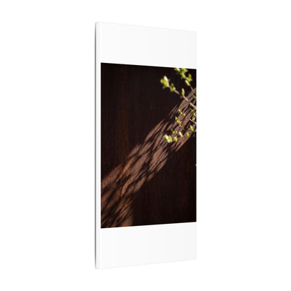 Rust Patina Moody Minimal Canvas Art | Sophisticated Dark Japandi Art