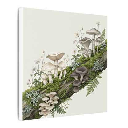 Dried Flowers Spring Canvas Art | Japandi Neutral Design