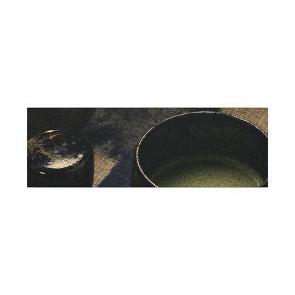 Ma Tea Ceremony Canvas Art - Zen Sumi E