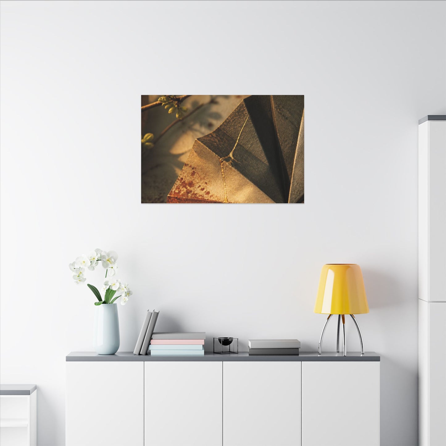 Ma Paper Fold Canvas Art - Kintsugi Broken Beauty