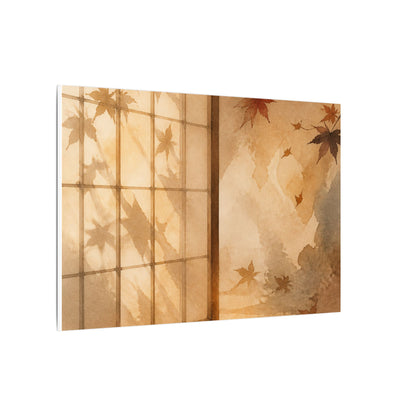 Candlelight Shoji Screen Canvas Art - Japandi Ma