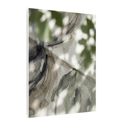 Spring Paper Fold Watercolor Canvas Art | Warm Decor