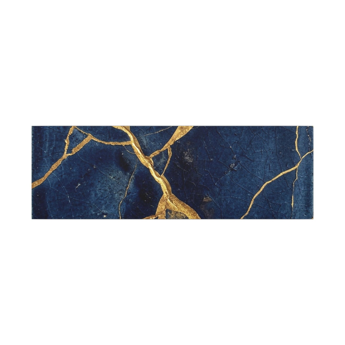 Kintsugi Crackle Canvas Art