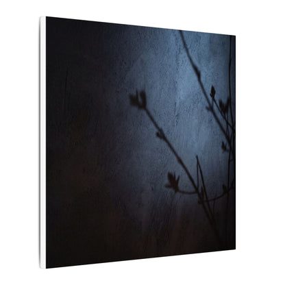Shadow Play Canvas Art | Spring Dark Japandi Moody Minimal Art