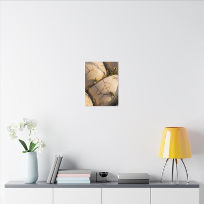Spring Broken Pottery Gold Vein Canvas Art | Beautiful Decor