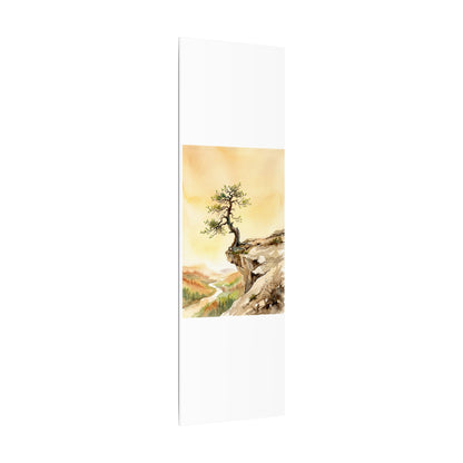 Golden Hour Pine Tree Canvas Art - Japandi Fukinsei