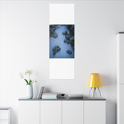 Earthy Silk Drape Canvas Art - Minimal Line Japandi