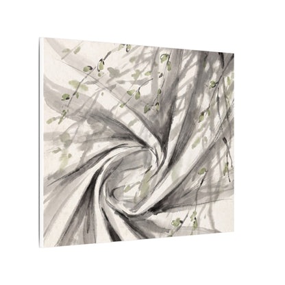 Silk Drape Spring Canvas Art | Zen Contemplative Design