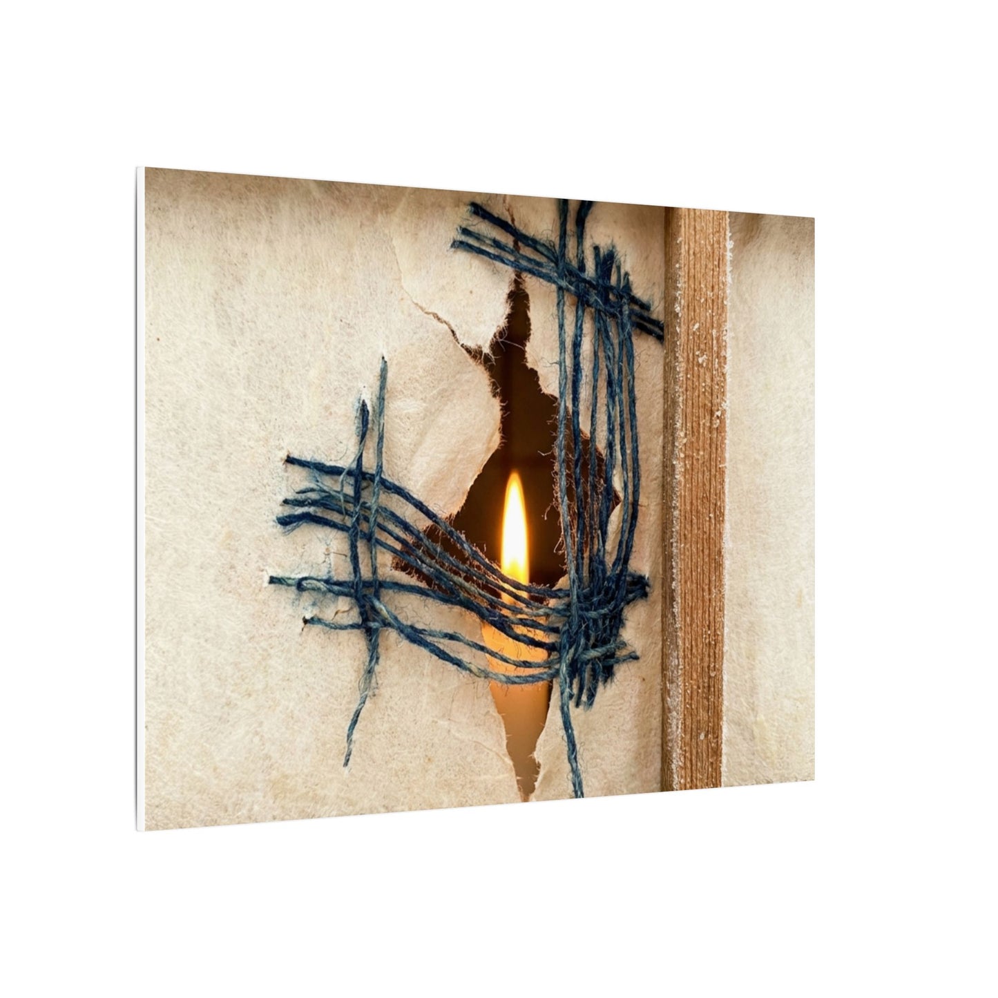 Winter Shoji Screen Broken Beauty Canvas Art | Resilient Decor