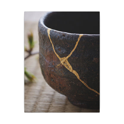 Dawn Tea Ceremony Canvas Art - Kintsugi Mono No Aware