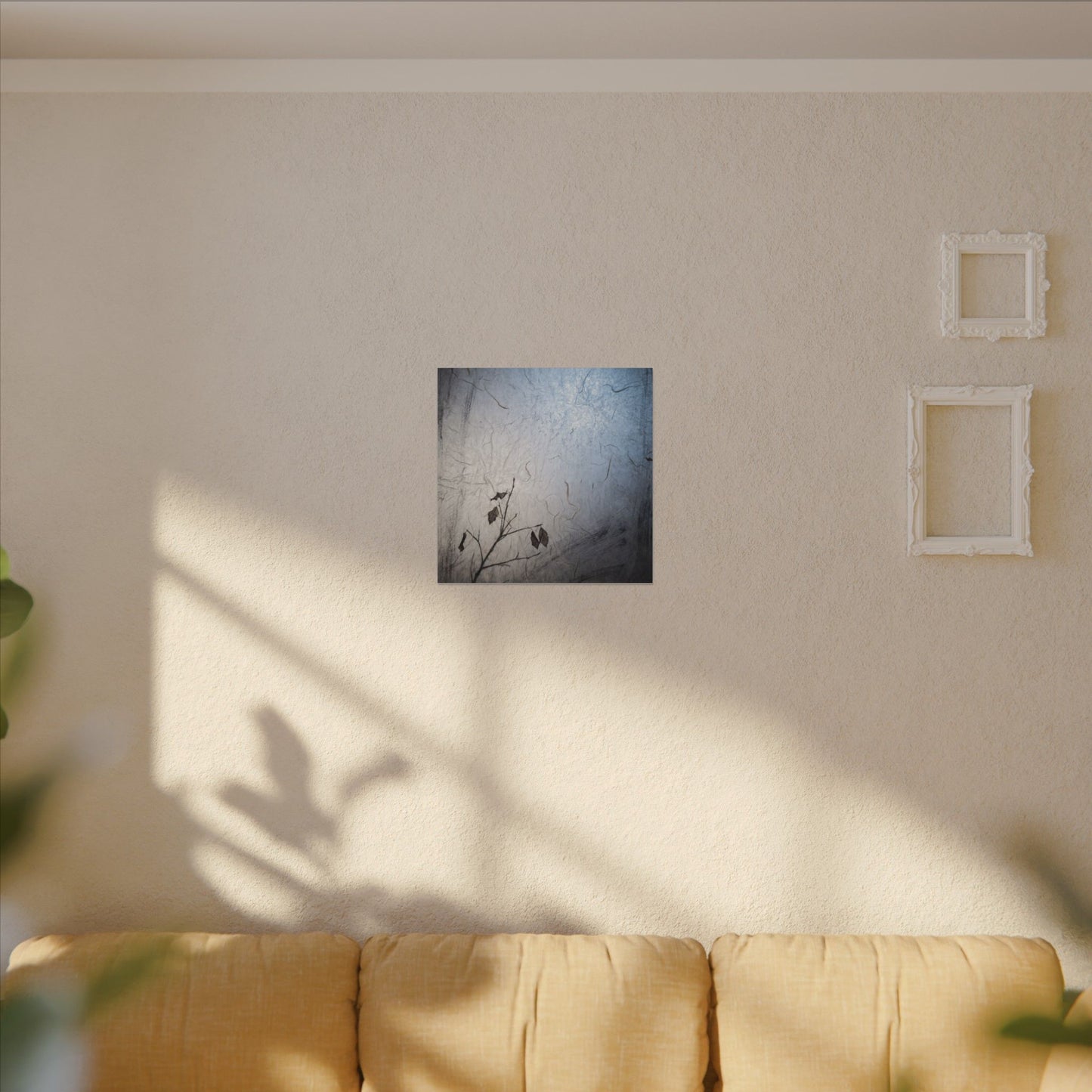 Moonlight Shoji Screen Canvas Art - Japandi Shibui