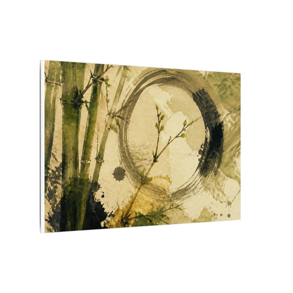 Ink Brushstroke Sumi E Canvas Art | Calm Zen Art