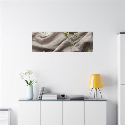 Overcast Silk Drape Canvas Art - Japandi Ma