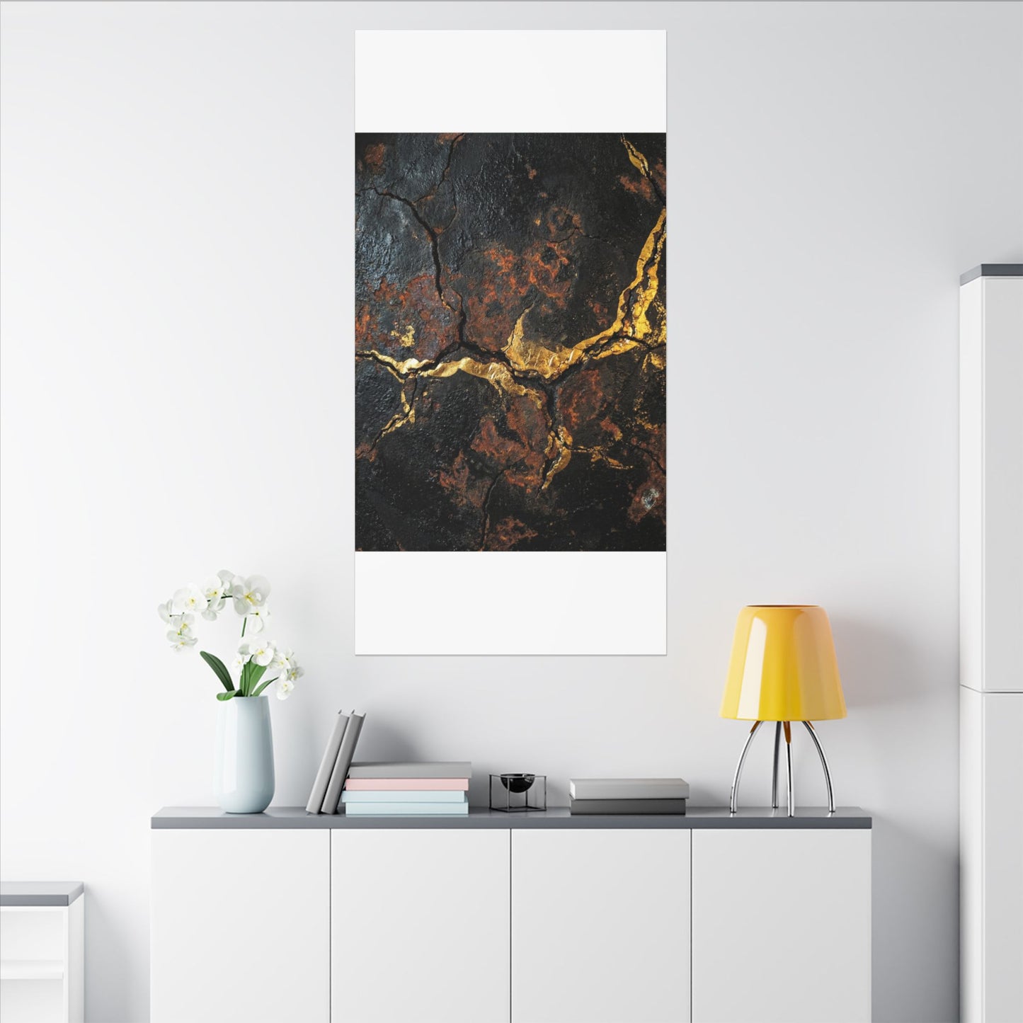 Kintsugi Broken Beauty Canvas Art