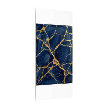 Kintsugi Crackle Canvas Art
