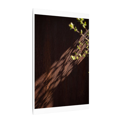 Rust Patina Moody Minimal Canvas Art | Sophisticated Dark Japandi Art