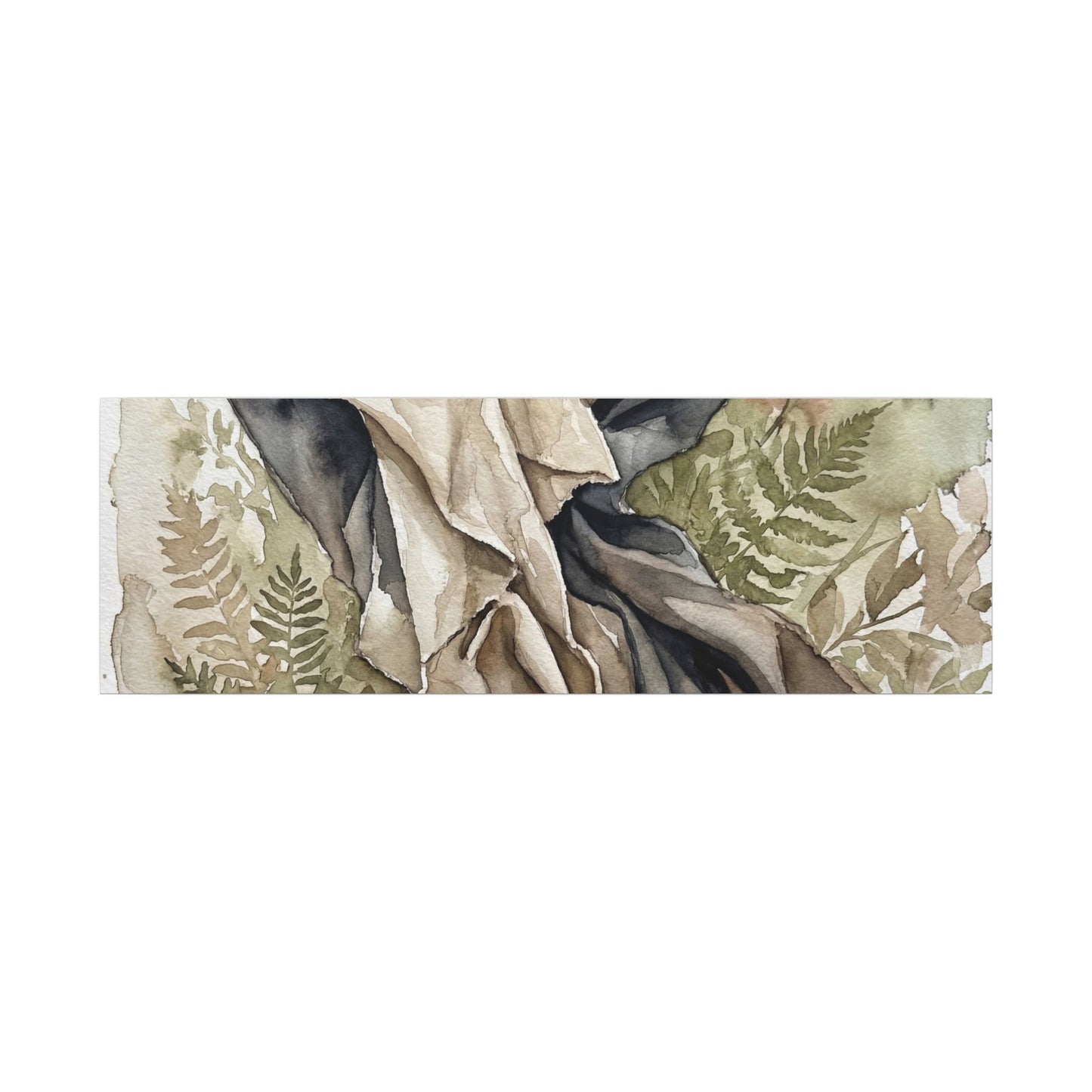 Silk Drape Summer Canvas Art | Japandi Cozy Design