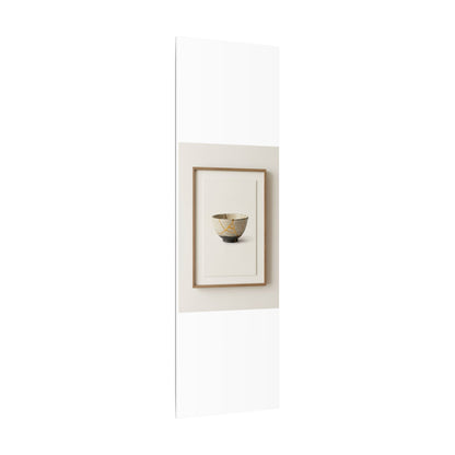 Kintsugi Charcoal Canvas Art