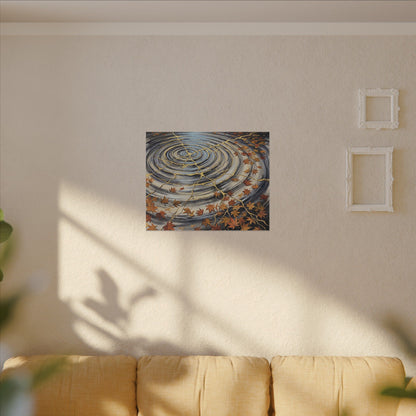 Moonlight Water Ripple Canvas Art - Kintsugi Fukinsei