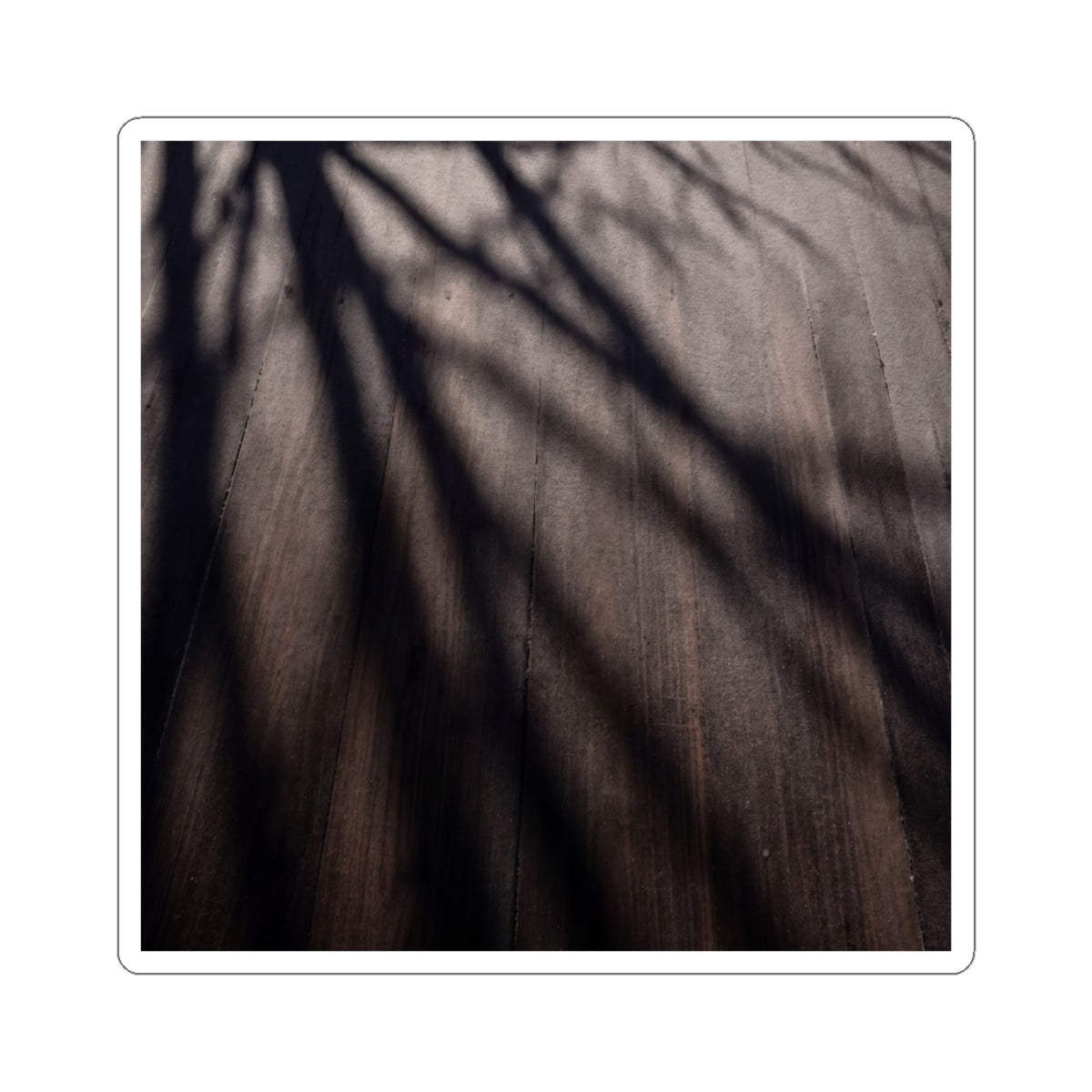 Ma Shadow Play Sticker - Dark Japandi Moody Minimal