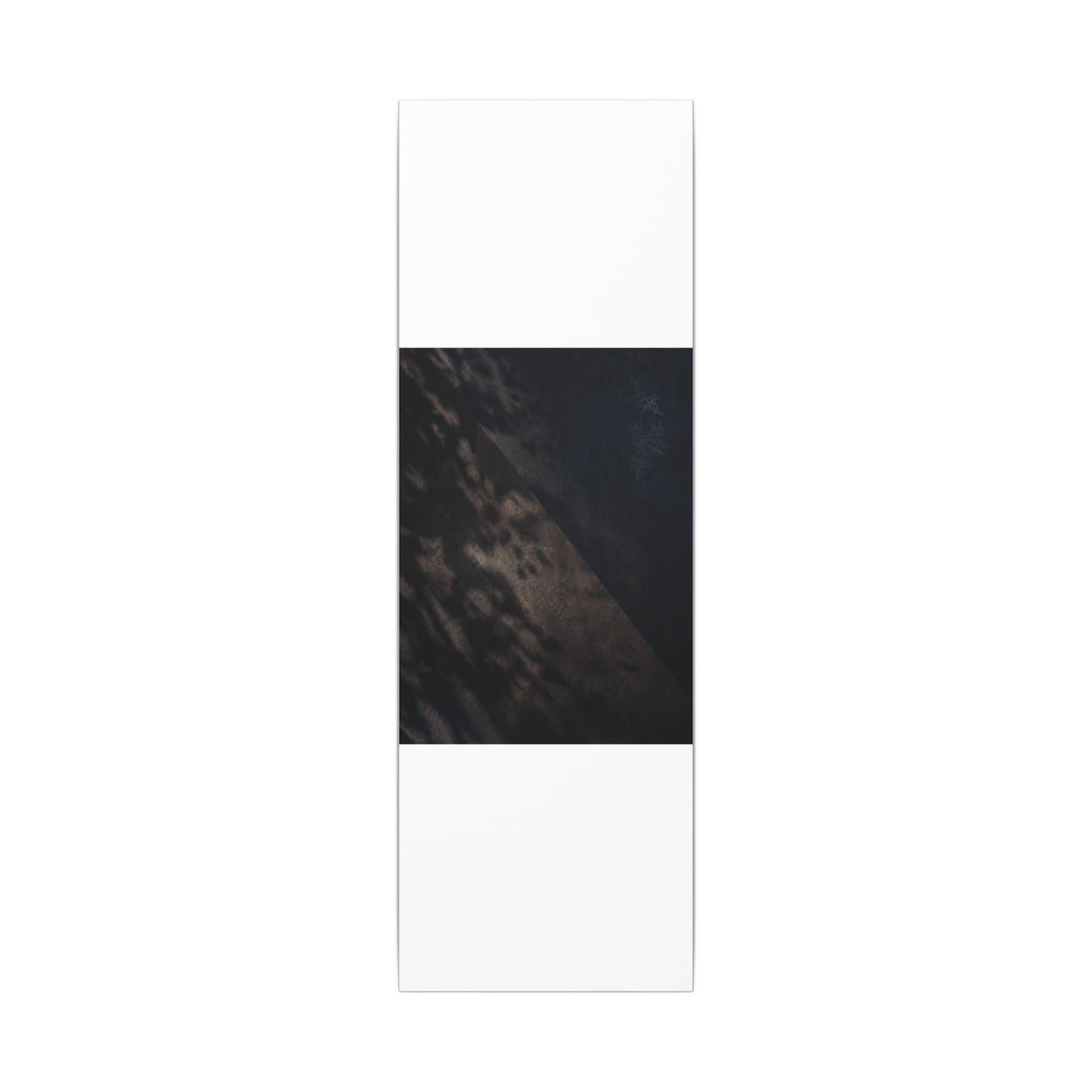 Shadow Play Winter Canvas Art | Dark Japandi Moody Design