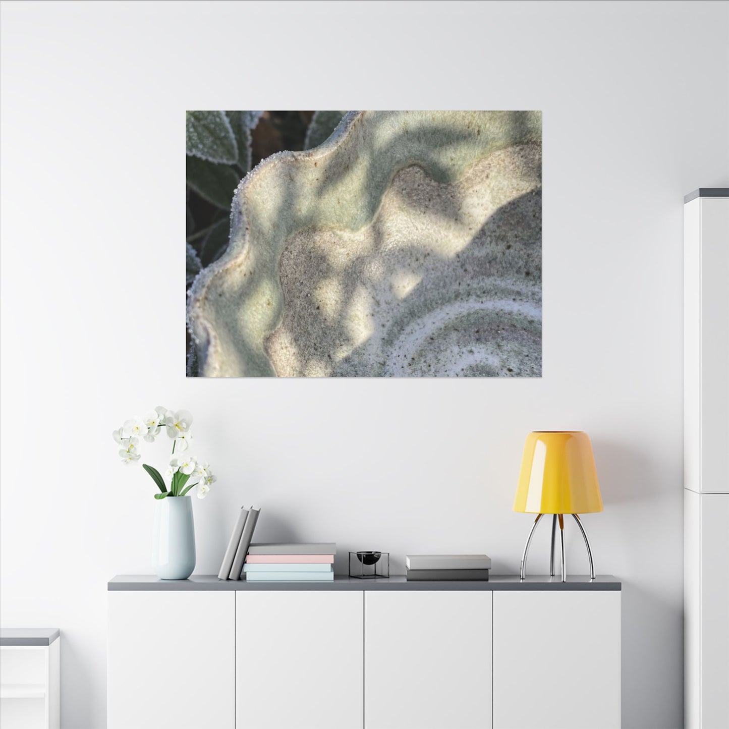 Dappled Ceramic Bowl Canvas Art - Japandi Seijaku