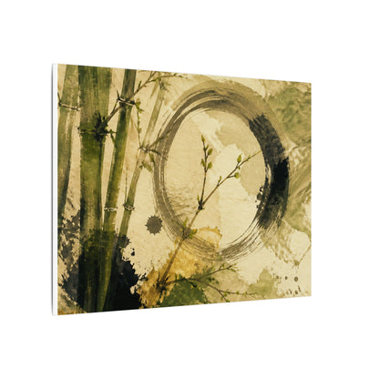 Ink Brushstroke Sumi E Canvas Art | Calm Zen Art