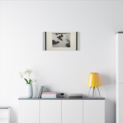 Karesansui Dry Zen Karesansui Canvas Art