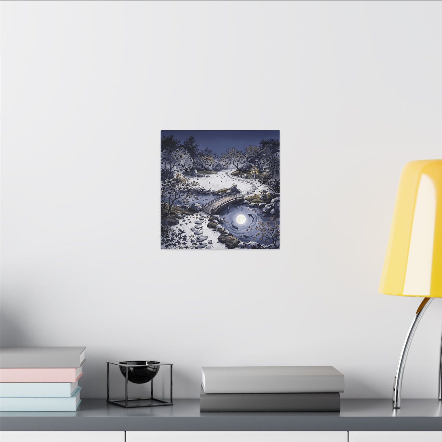Torii Gate Enso Canvas Art | Contemplative Zen Art