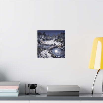 Torii Gate Enso Canvas Art | Contemplative Zen Art