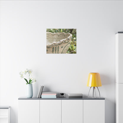 Elegant Ceramic Bowl Canvas Art - Japanese Pattern Japandi