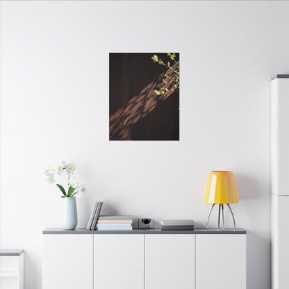 Rust Patina Moody Minimal Canvas Art | Sophisticated Dark Japandi Art