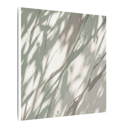 Japandi Shadow Play in Dappled | Japanese Pattern Canvas Art