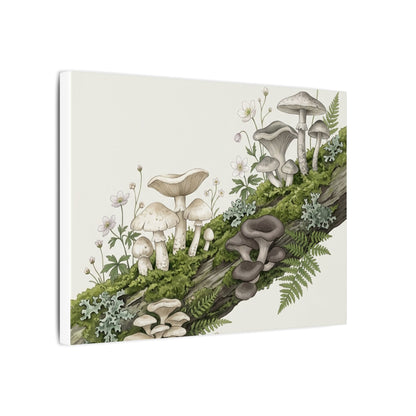 Dried Flowers Spring Canvas Art | Japandi Neutral Design