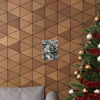 Cozy Paper Fold Wall Art Print - Japanese Pattern Japandi