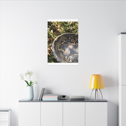 Ceramic Bowl Canvas Art | Summer Japandi Japanese Pattern Art