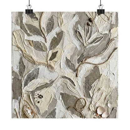 Japandi Textured Wall Art Print Art Print