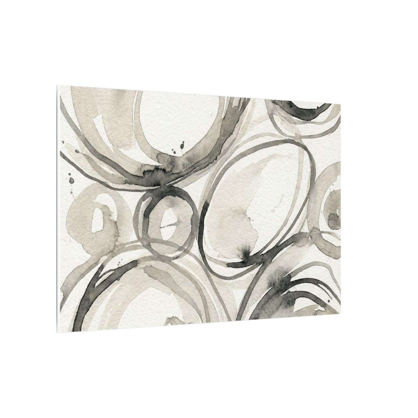 Handcrafted Feel Japandi Watercolor Canvas Art