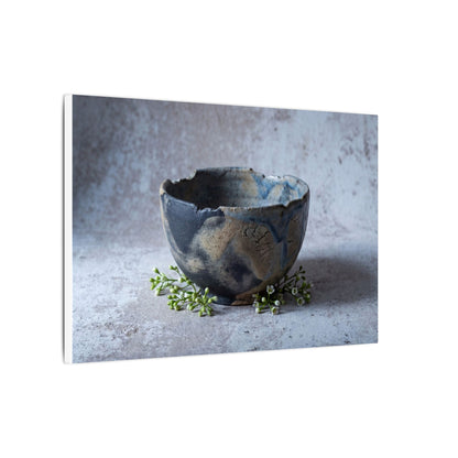 Ceramic Bowl Spring Canvas Art | Japandi Warm Design